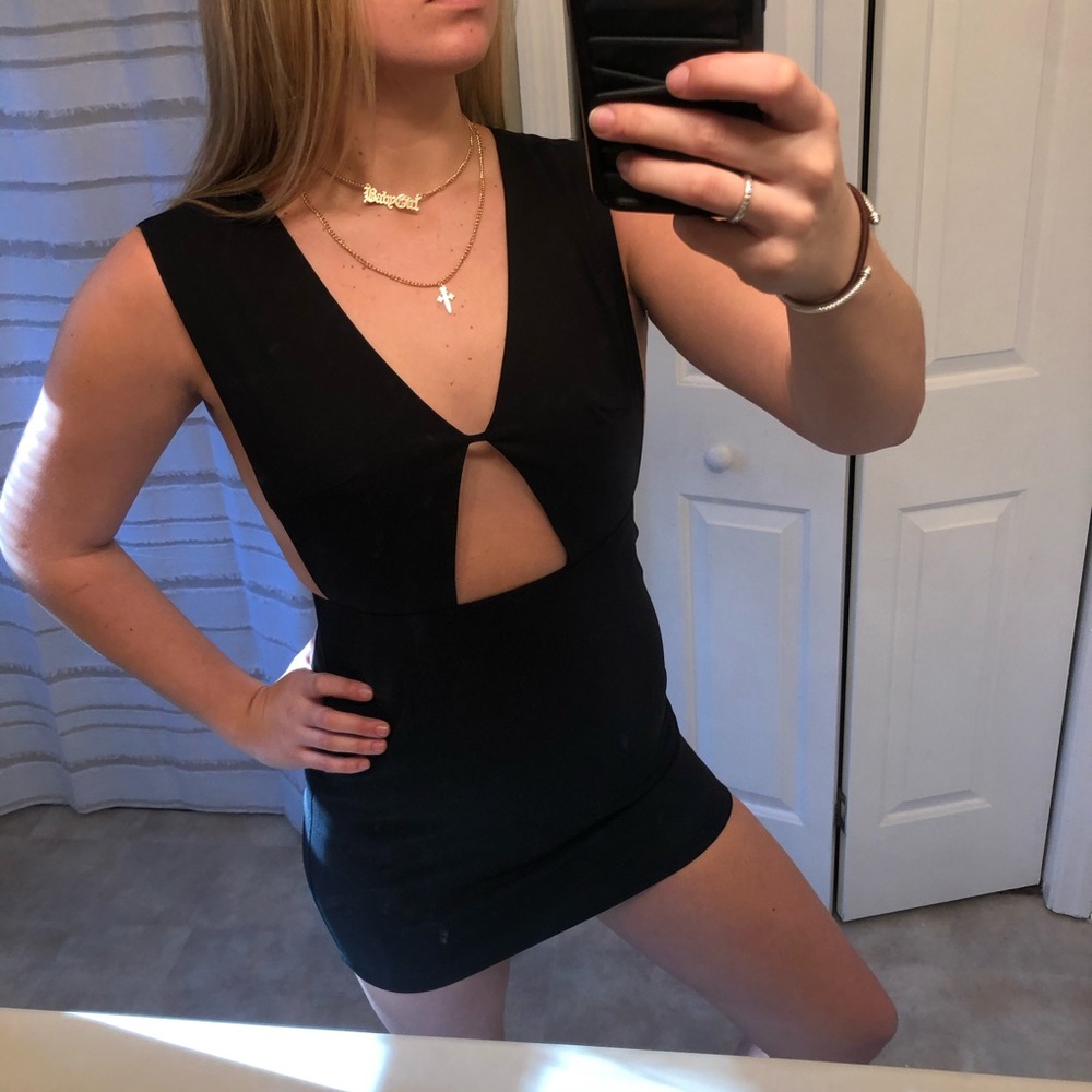 Black Tobi dress